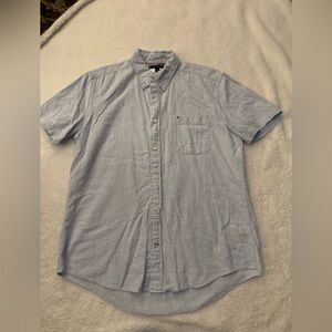 Tommy Hilfiger Men's Sky Blue Casual Shirt